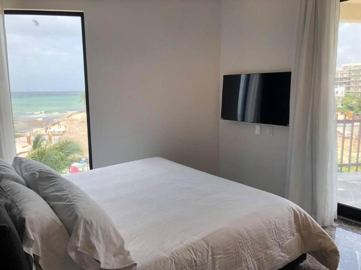 Deluxe Aparment Whit Beach & Ocean View 8 Pax 신데 델 카르멘 외부 사진