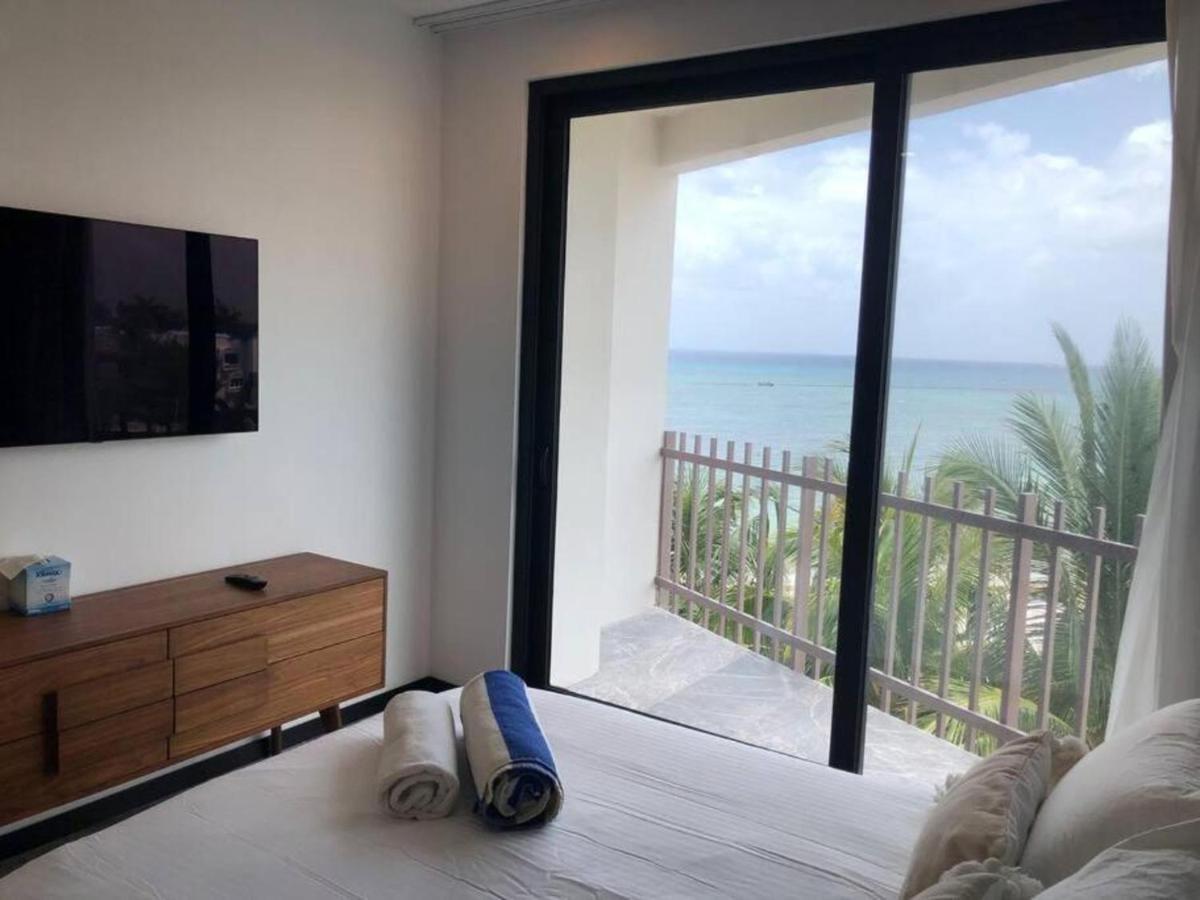 Deluxe Aparment Whit Beach & Ocean View 8 Pax 신데 델 카르멘 외부 사진