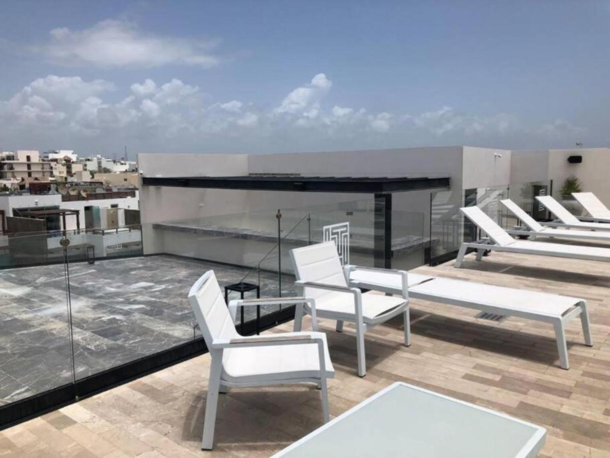 Deluxe Aparment Whit Beach & Ocean View 8 Pax 신데 델 카르멘 외부 사진