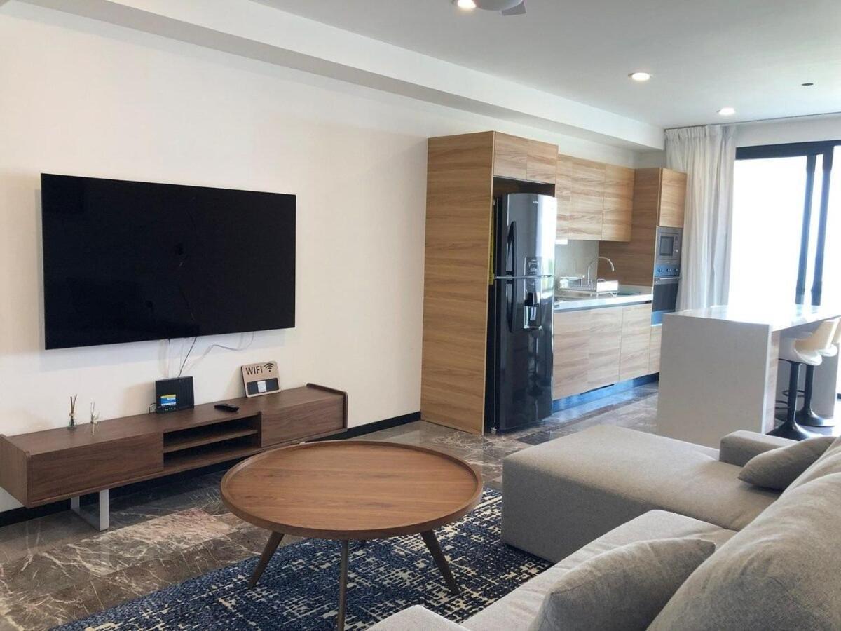 Deluxe Aparment Whit Beach & Ocean View 8 Pax 신데 델 카르멘 외부 사진