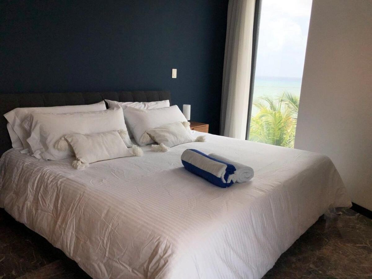 Deluxe Aparment Whit Beach & Ocean View 8 Pax 신데 델 카르멘 외부 사진