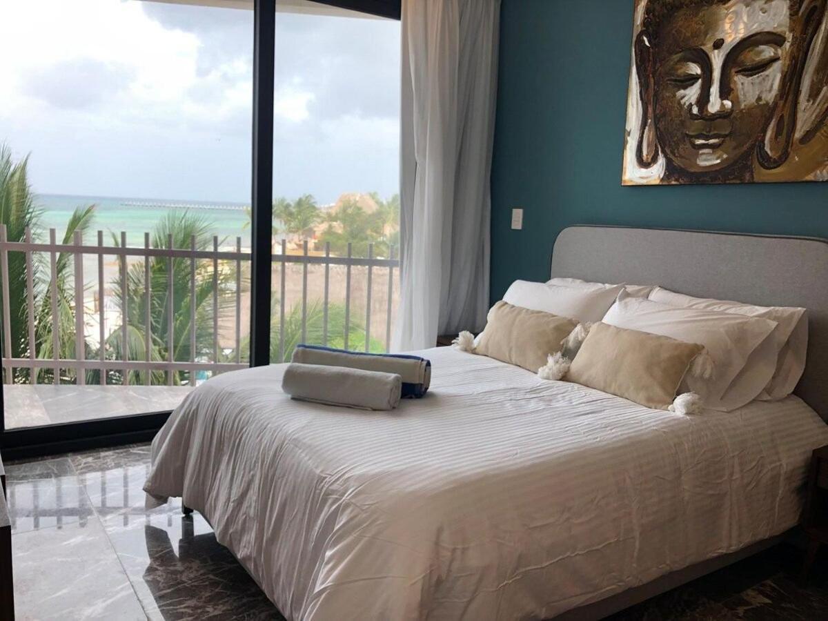 Deluxe Aparment Whit Beach & Ocean View 8 Pax 신데 델 카르멘 외부 사진